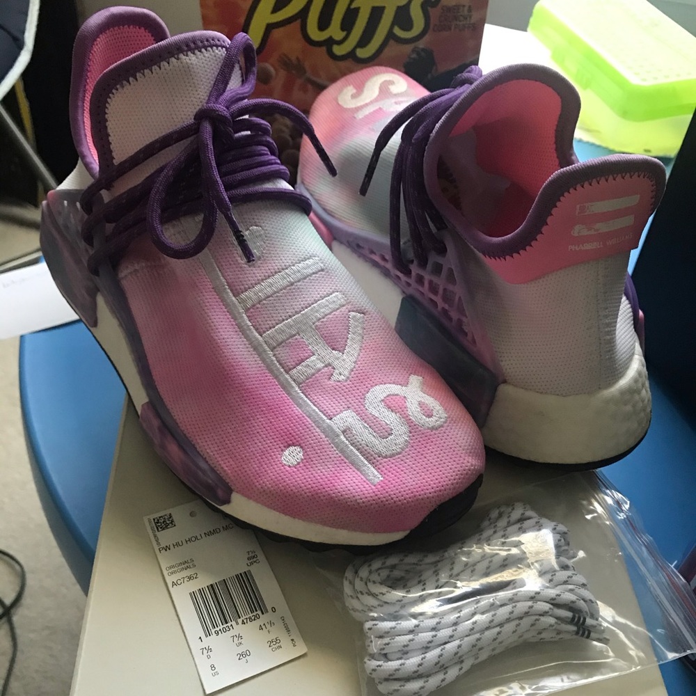 Pharrell Adidas Human Races Nmd (Pink Glow)